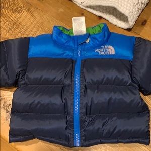 North Face Puffer Jacket, 0-3 mo